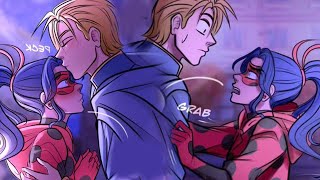 The Masquerade Ball P59  Miraculous Ladybug Comic Dub [upl. by Earezed]