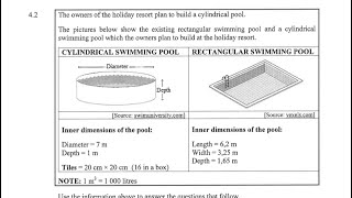 Mathematical literacy Grade 12 MayJune 2023 paper 2 question 42 answering with Skoboka AN [upl. by Iyre956]