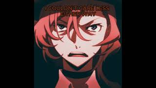 My R Sayaka amp Chuuya Edit sayaka chuuya [upl. by Novehc224]