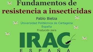 Fundamentos de resistencia a insecticidas [upl. by Eceined297]