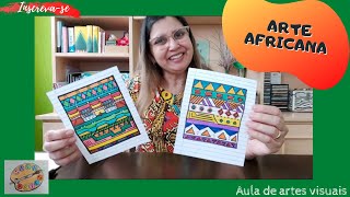 Arte Africana  Conhecendo a artista Francina Ndimande [upl. by Aicenev]