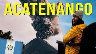 Hiking ACATENANGO VOLCANO in GUATEMALA [upl. by Maloney]