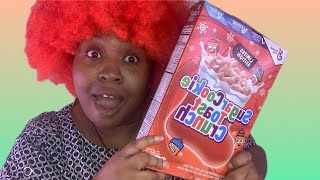 TRYING THE NEW SUGAR COOKIE TOAST CRUNCH CEREAL  REVIEW [upl. by Bearnard850]