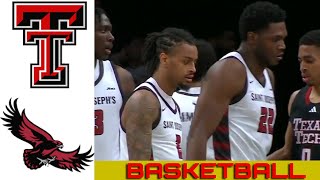 Texas Tech vs Saint Josephs Basketball Game Full Highlights 2024 [upl. by Osanna]