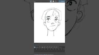 Character sketch sketch characterdesign drawing krita [upl. by Enaej]