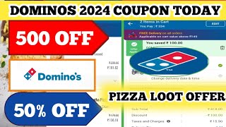 dominos 2024 coupon today  dominos coupon code today  dominos pizza [upl. by Itsuj]