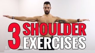 3 Exercises to do EVERY DAY for Healthy Shoulders [upl. by Elias592]