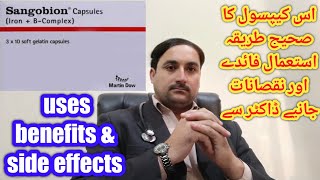 sangobion capsule benefits in Urdu sangobion capsule sangobion capsule ke fayde sangobion Hindi [upl. by Shriner85]