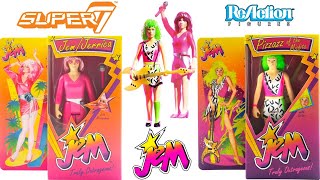 Super7 ReAction Figures for Jem and the Holograms plus neon 2022 SDCC exclusives [upl. by Landing]