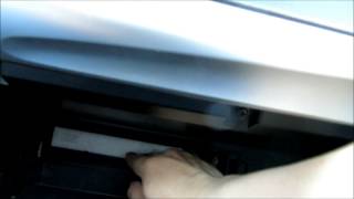 Replacing the cabin pollen filter on 20122014 Toyota Camry [upl. by Atikam]