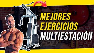 🔴 Los Mejores EJERCICIOS para ENTRENAR con MÁQUINA MULTIFUNCIONAL ✅ [upl. by Enialem994]