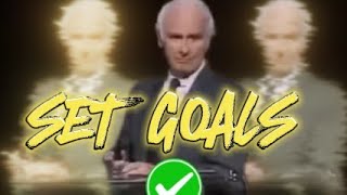 Set Goals  Jim Rohn [upl. by Kata]