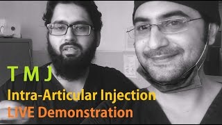 Intraarticular TMJ injection  Dr Abdul Wahab Dr Umer Hussain [upl. by Sonitnatsnok]