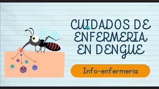 CUIDADOS DE ENFERMERIA EN DENGUE [upl. by Edison375]