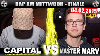 RAP AM MITTWOCH Capital Bra vs Master Marv 040215 BattleMania Finale 44 GERMAN BATTLE [upl. by Arda]