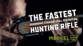 The fastest ergonomic straightpull centrefire hunting rifle designed by Merkel engineers [upl. by Luap]