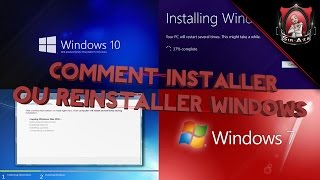 Info Comment Installer ou Réinstaller Un Windows [upl. by Zales]