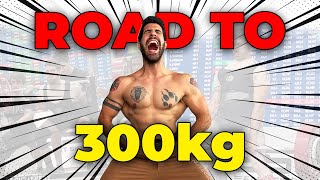 ROAD TO 300 KG NUOVA CHALLENGE posso farcela [upl. by Arec825]