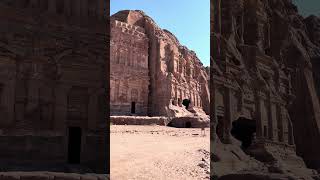 Royal Tombs at Petra Jordan [upl. by Kuhlman]