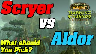 Aldor Or Scryers What Should You Pick  TBC Classic [upl. by Lamar127]