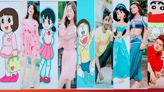 TikTok Actors As Cartoon Characters 😂 [upl. by Nylzaj]