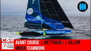 Transat Jacques Vabre 2023  Avant Course Justine Mettraux  Julien Villons Imoca Teamwork [upl. by Nina60]