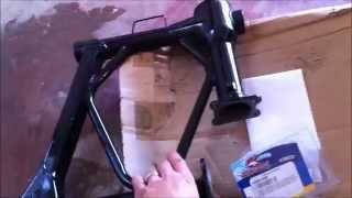 How to Replace an ATC 250ES Swingarm Part I [upl. by Nelie]