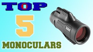 ✅Best Monoculars – Top 5 Monoculars in 2021 Review [upl. by Arreik268]