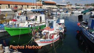 Cyprus Paphos Town amp Market amp Harbour [upl. by Aleahcim]