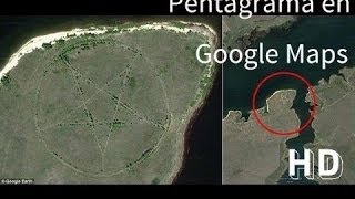 Misterio del Pentagrama Google Maps  52° 28′ 4714″ 62° 11′ 838″  Nuevo Orden Mundial [upl. by Raf46]