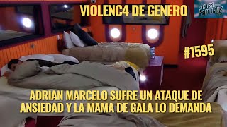 ADRIAN MARCELO SUFRE UN ATAQUE DE ANSIEDAD LA MAMA DE GALA LO DEMANDA LA CASA DE LOS FAMOSOS MEXICO [upl. by Flore]