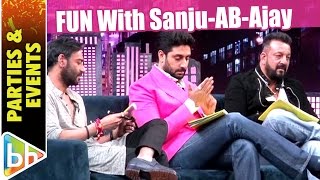 Sanjay Dutt  Ajay Devgn amp Abhishek Bachchans HILARIOUS Chemistry On Yaaron Ki Baraat [upl. by Caz468]