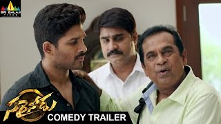 Sarrainodu Comedy Trailer  Allu Arjun Rakul Preet Brahmanandam  Sri Balaji Video [upl. by Aroc]