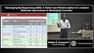 Ikhide Imumorin  Genotyping‐By‐Sequencing Livestock Molecular Improvement in Developing Countries [upl. by Brightman807]