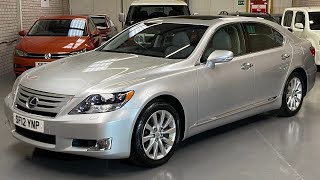 2012 Lexus LS 600H 50 V8 Hybrid 4WD Auto For Sale At Drive Japan  Japanese Car Importer [upl. by Flower]