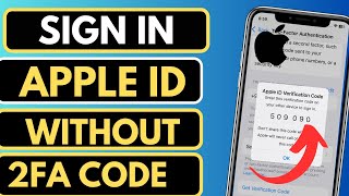 How to sign in apple id without Verification Code  how to sign in apple id without two factor [upl. by Keeryt]