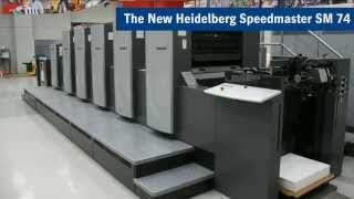 Heidelberg Speedmaster SM 74 introductievideo [upl. by Sansbury]