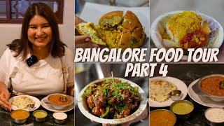 BANGALORE Food Tour Part 4  MTR VV Puram Food Street  4k [upl. by Parsaye]