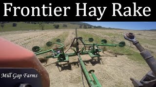 Frontier Hay Rake  8 wheel shorts [upl. by Golub]