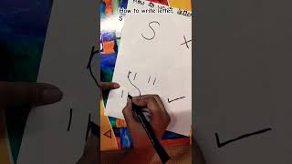 How to write letter S handwritingstylishSlettersoftlife [upl. by Adiell]