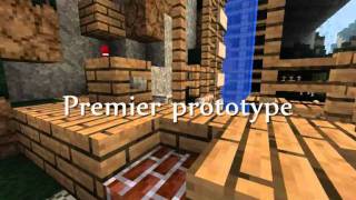 Minecraft Ascenseur hydraulique [upl. by Atsocal592]