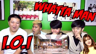 IOI  WHATTA MAN MV REACTION FUNNY FANBOYS [upl. by Wavell]