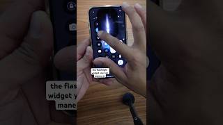 New cool flashlight feature in iOS 18 🔦📱 apple iphone15pro [upl. by Bum]