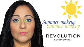 Easy Colorful Summer Makeup Tutorial  Urduhindi Sairachannel [upl. by Ribaudo]