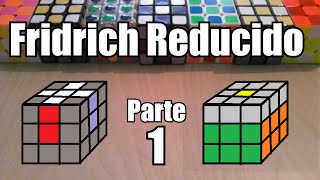 TUTORIAL Método Fridrich Reducido Cruz y F2L [upl. by Fidellia]