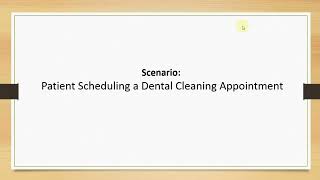 Sample Mock Call for Dental Scenario [upl. by Amilas]