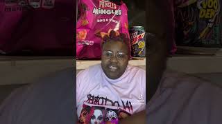 PRINGLES MINGLES BBQ AND PIZZA AND MTN DEW VOODEW MYSTERY FLAVOR REVIEW [upl. by Lessirg684]