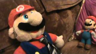 The Plush Mario Bros BIG PLUSH MARIO vs The Demon [upl. by Anadal]