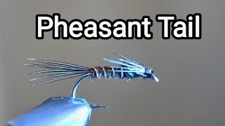 How To Tie a Pheasant Tail fly  Fly Tying Tutorial [upl. by Ellora]