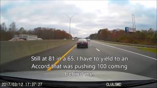 Apparently 90mph Is Too Slow On I95 [upl. by Sivle217]